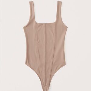 Abercrombie Women's Double-Layered Seamless Fabric Corset Bodysuit